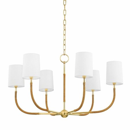 HUDSON VALLEY Webson Chandelier 3534-AGB